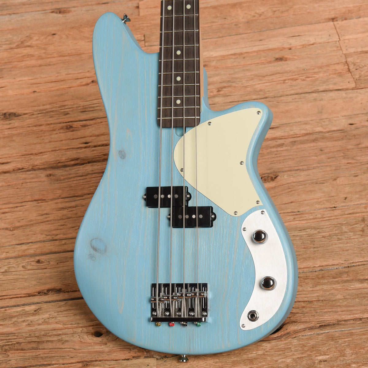 Offbeat Guitars Shelby Bass Blue - View 2 | MusicMarket
