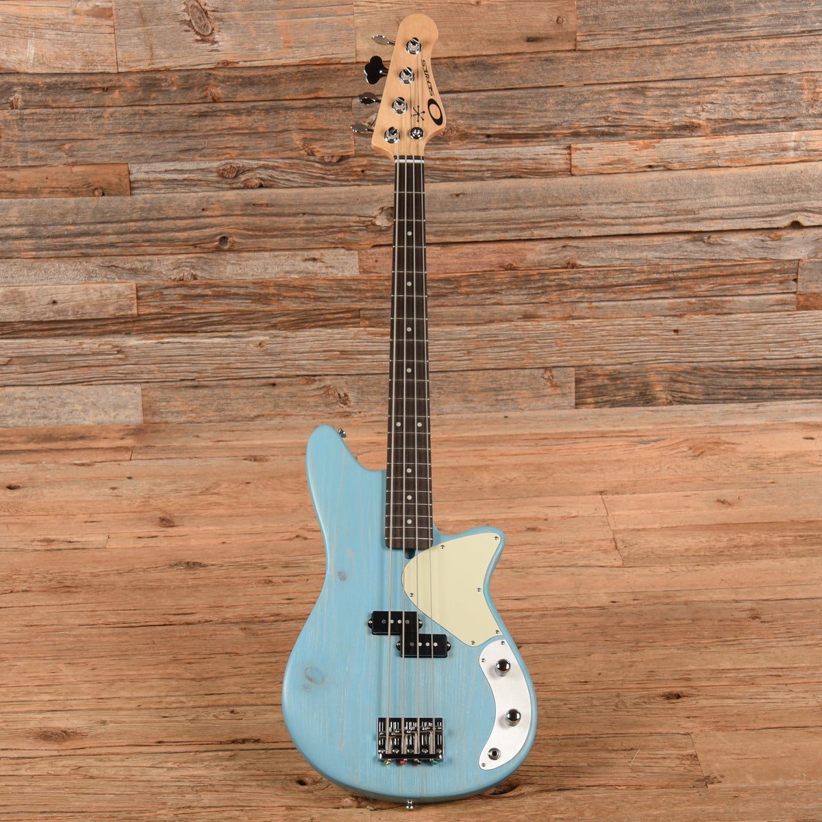 Offbeat Guitars Shelby Bass Blue - View 4 | MusicMarket