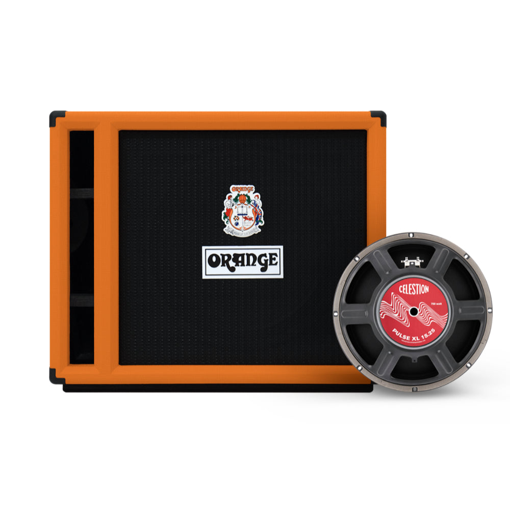 Orange UK 1x15 Bass Amp Cabinet w/ Celestion Pulse XL15 - MusicMarket