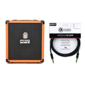 Orange Crush Bass 25 1x8 25w Combo w/Cable Bundle - MusicMarket