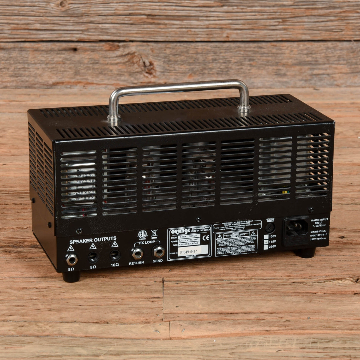 Orange Dark Terror 15-Watt Guitar Amp Head - View 2 | MusicMarket