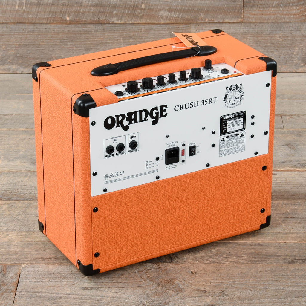 Orange Crush 35RT 1x10" Guitar Combo Amp w/Reverb & Built-In Tuner - View 2 | MusicMarket