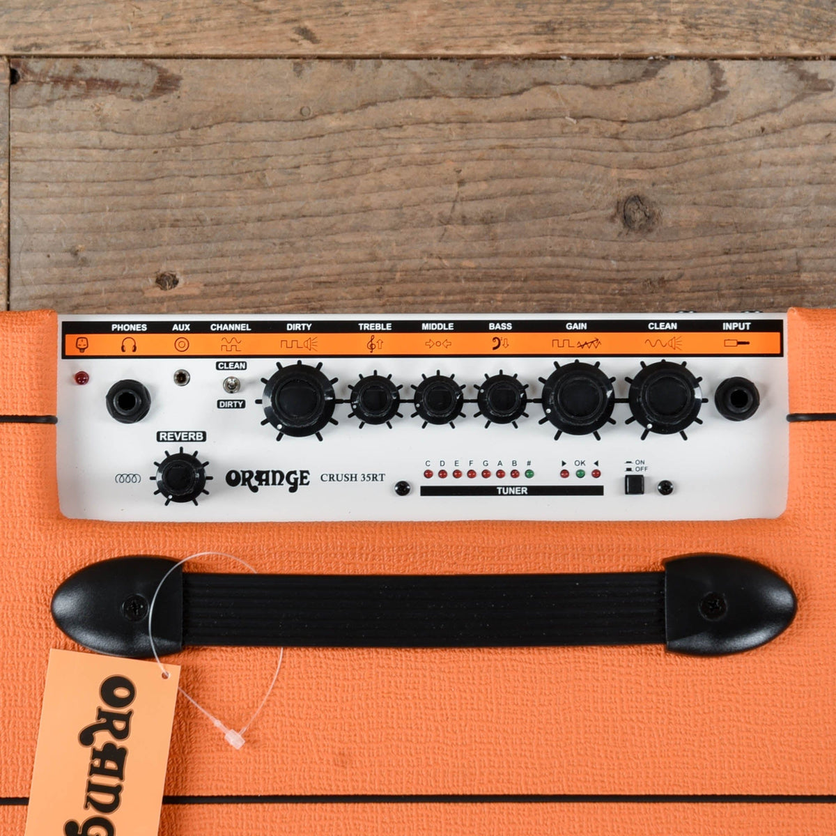 Orange Crush 35RT 1x10" Guitar Combo Amp w/Reverb & Built-In Tuner - View 3 | MusicMarket