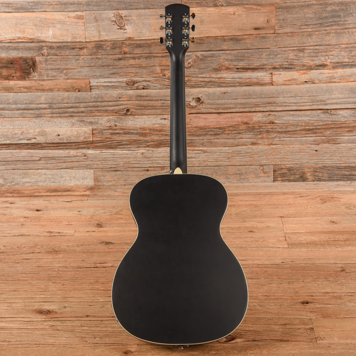 Orangewood Juniper II Baritone Black Live Rubber Bridge Acoustic-Electric Guitar - View 5 | MusicMarket