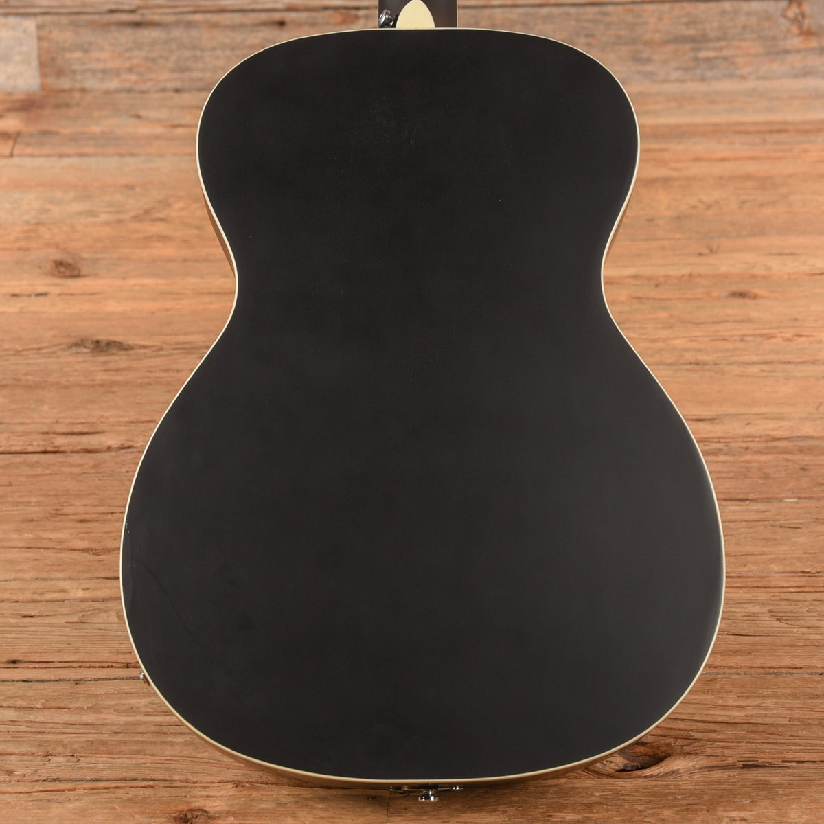 Orangewood Juniper II Baritone Black Live Rubber Bridge Acoustic-Electric Guitar - View 3 | MusicMarket