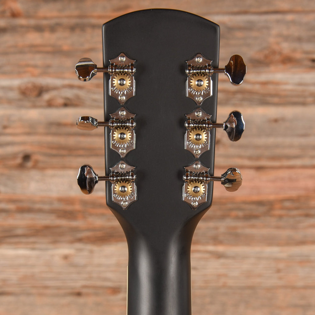 Orangewood Juniper II Baritone Black Live Rubber Bridge Acoustic-Electric Guitar - View 7 | MusicMarket