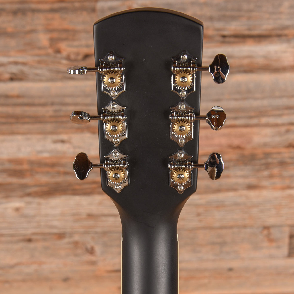 Orangewood Juniper II Baritone Black Live Rubber Bridge Acoustic-Electric Guitar - View 7 | MusicMarket