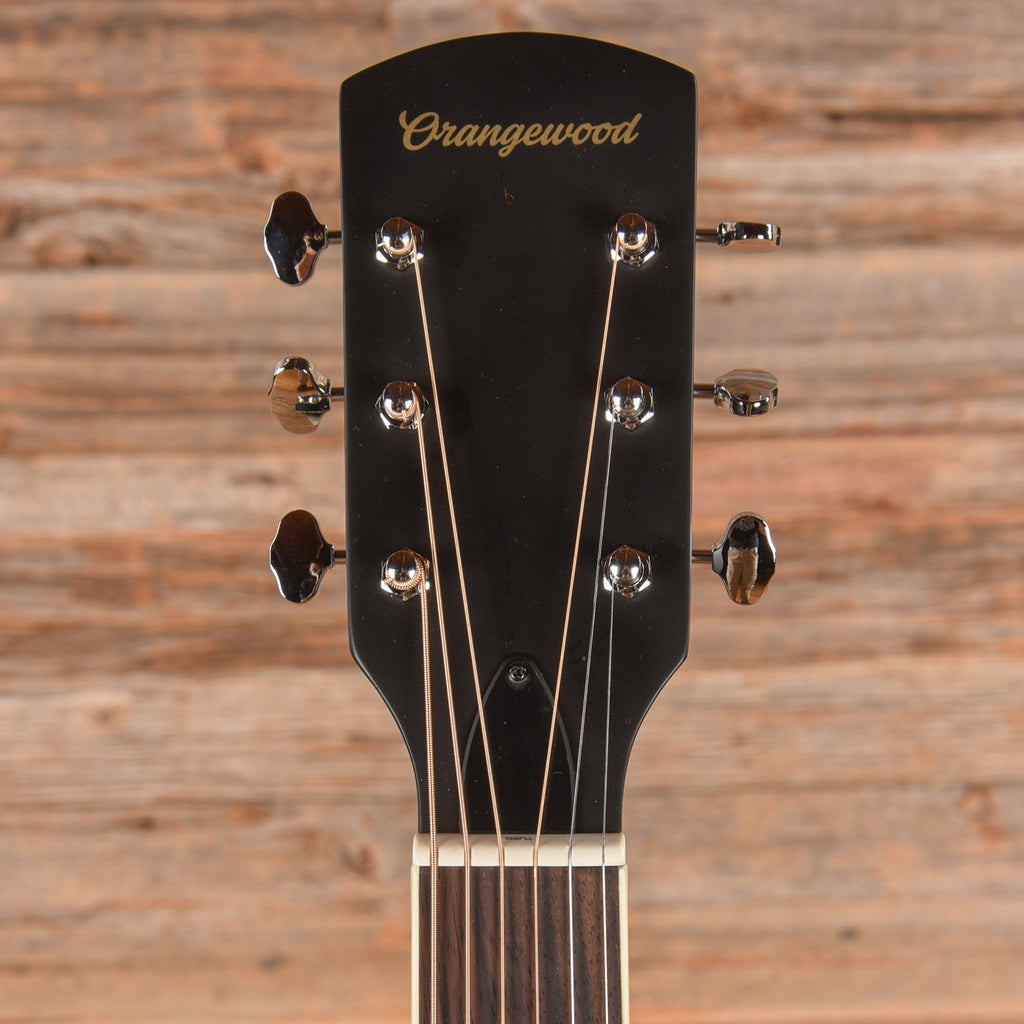 Orangewood Juniper II Baritone Black Live Rubber Bridge Acoustic-Electric Guitar - View 6 | MusicMarket