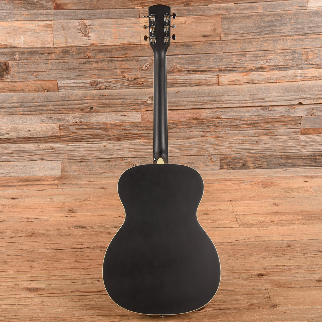 Orangewood Juniper II Baritone Black Live Rubber Bridge Acoustic-Electric Guitar - View 5 | MusicMarket