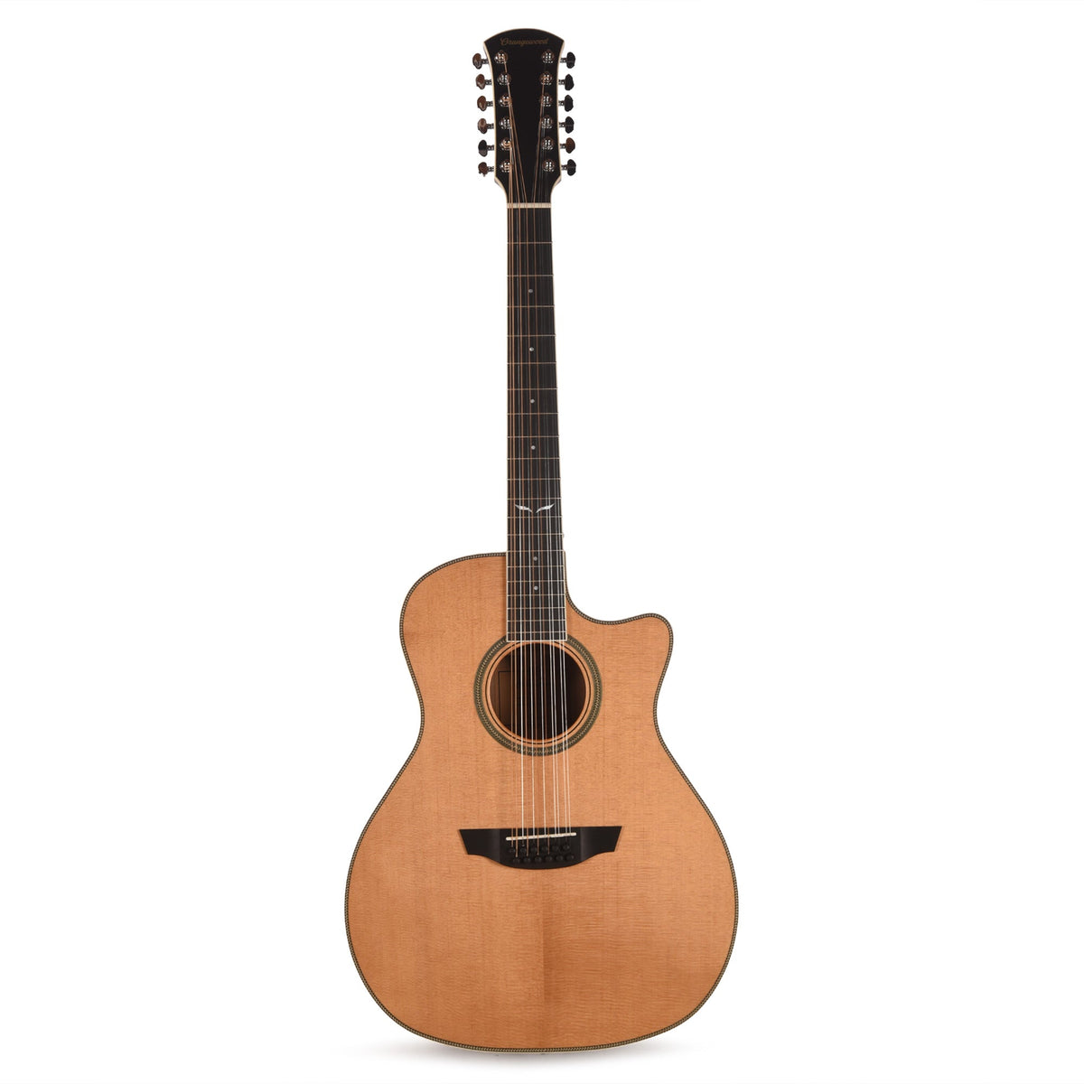 Orangewood Sage 12-String Grand Auditorium Cutaway Acoustic Guitar Natural Satin - View 4 | MusicMarket
