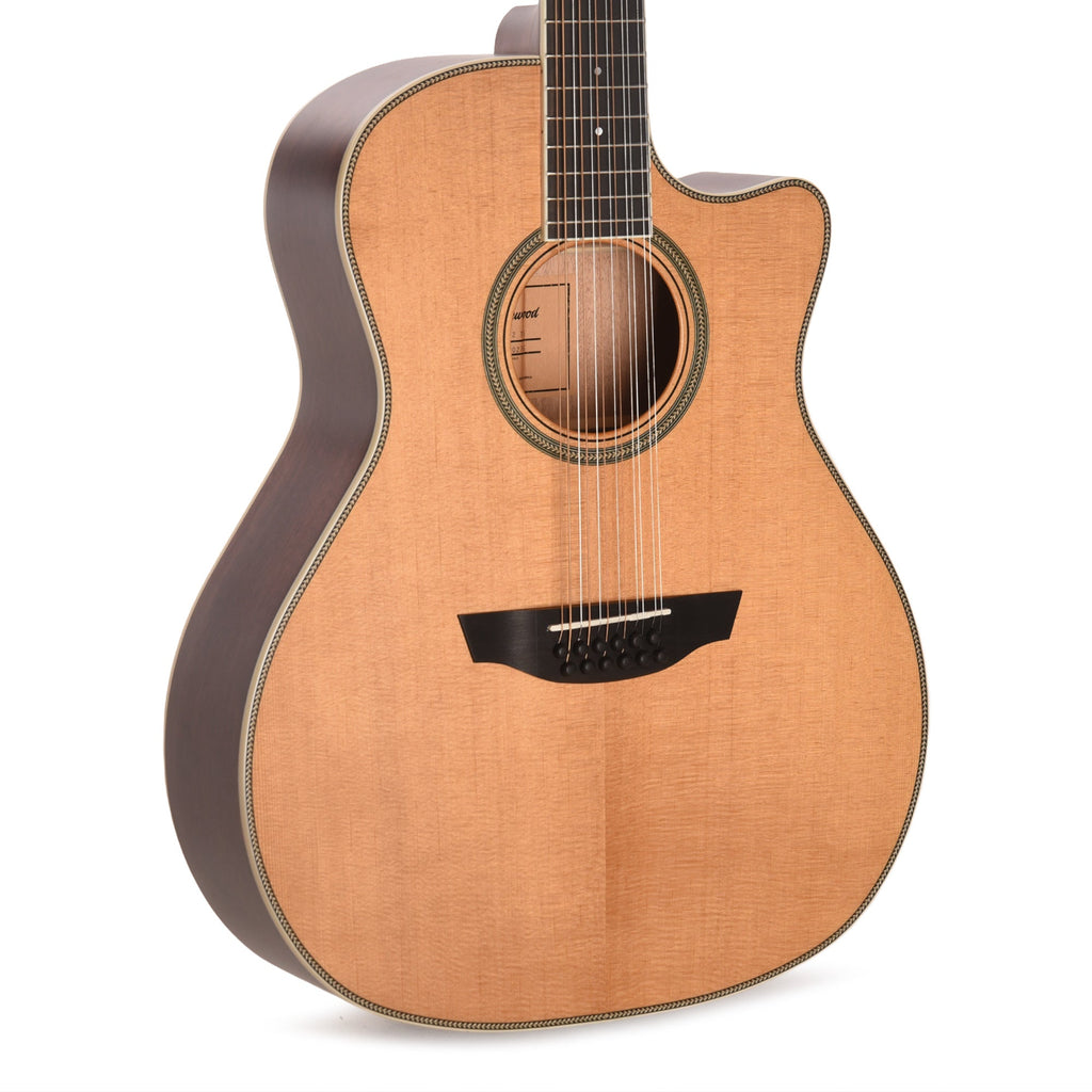 Orangewood Sage 12-String Grand Auditorium Cutaway Acoustic Guitar Natural Satin - MusicMarket