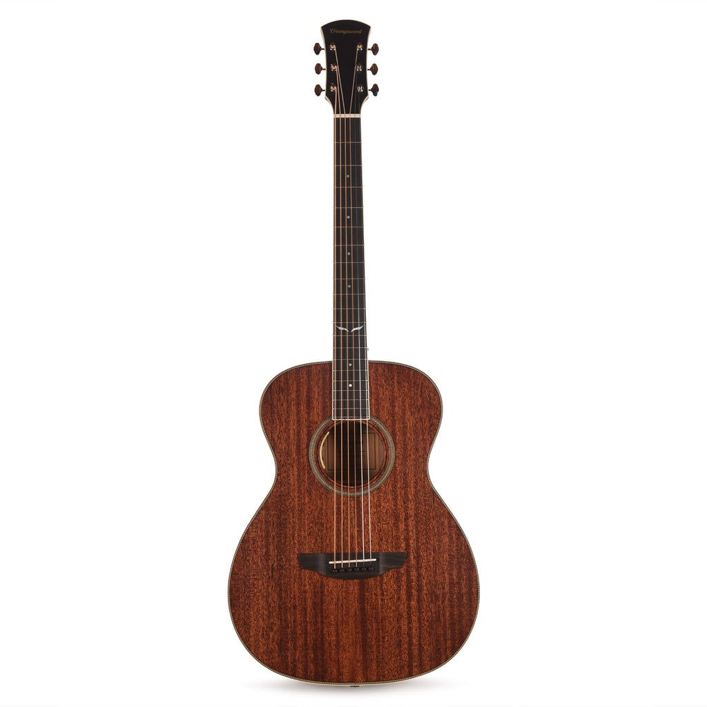 Orangewood Willow Live Baritone Grand Concert Acoustic-Electric Guitar Natural Mahogany Satin w/ LR Baggs Anthem -