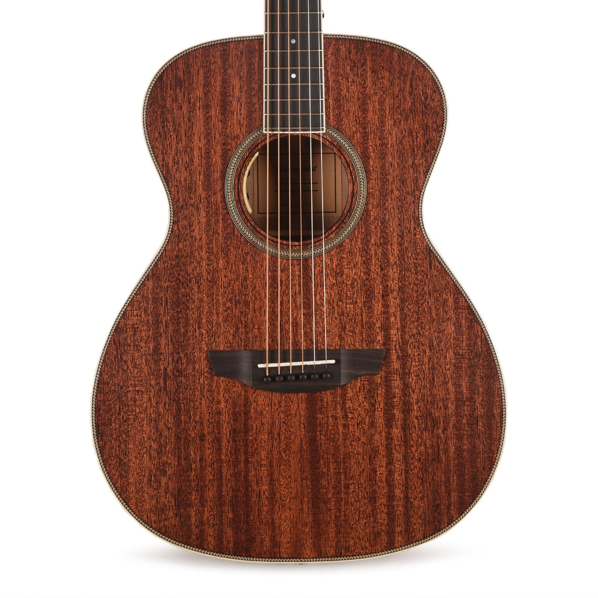 Orangewood Willow Live Baritone Grand Concert Acoustic-Electric Guitar Natural Mahogany Satin w/ LR Baggs Anthem -