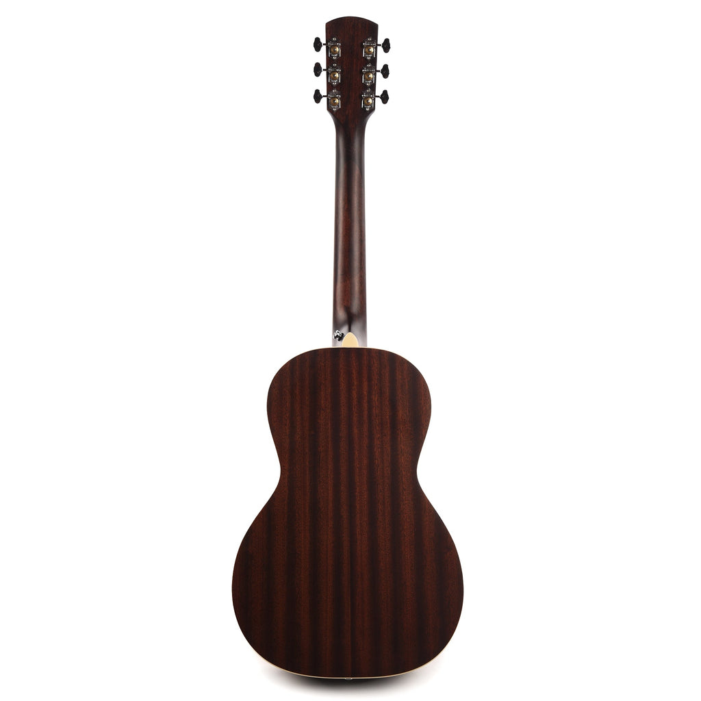 Orangewood Juniper Guava Red Live Rubber Bridge Parlor Acoustic Guitar - View 5 | MusicMarket