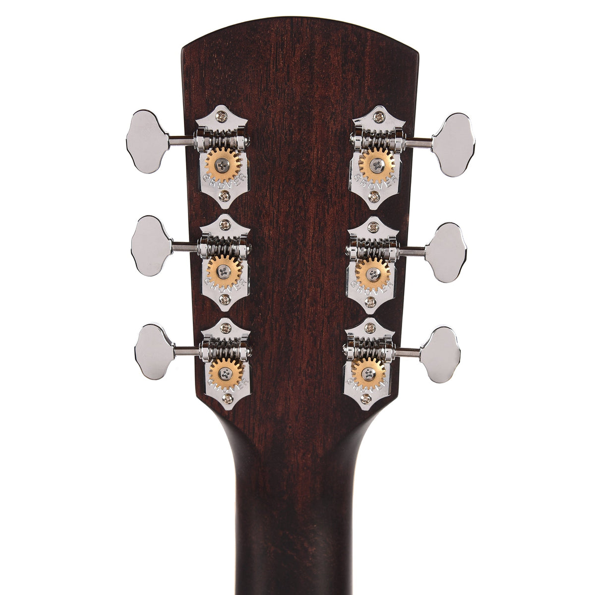 Orangewood Juniper Guava Red Live Rubber Bridge Parlor Acoustic Guitar - View 7 | MusicMarket