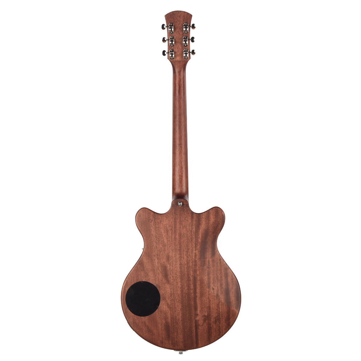 Orangewood Clementine Bigsby Double Cutaway Chambered Electric Guitar Dark Walnut - View 5 | MusicMarket