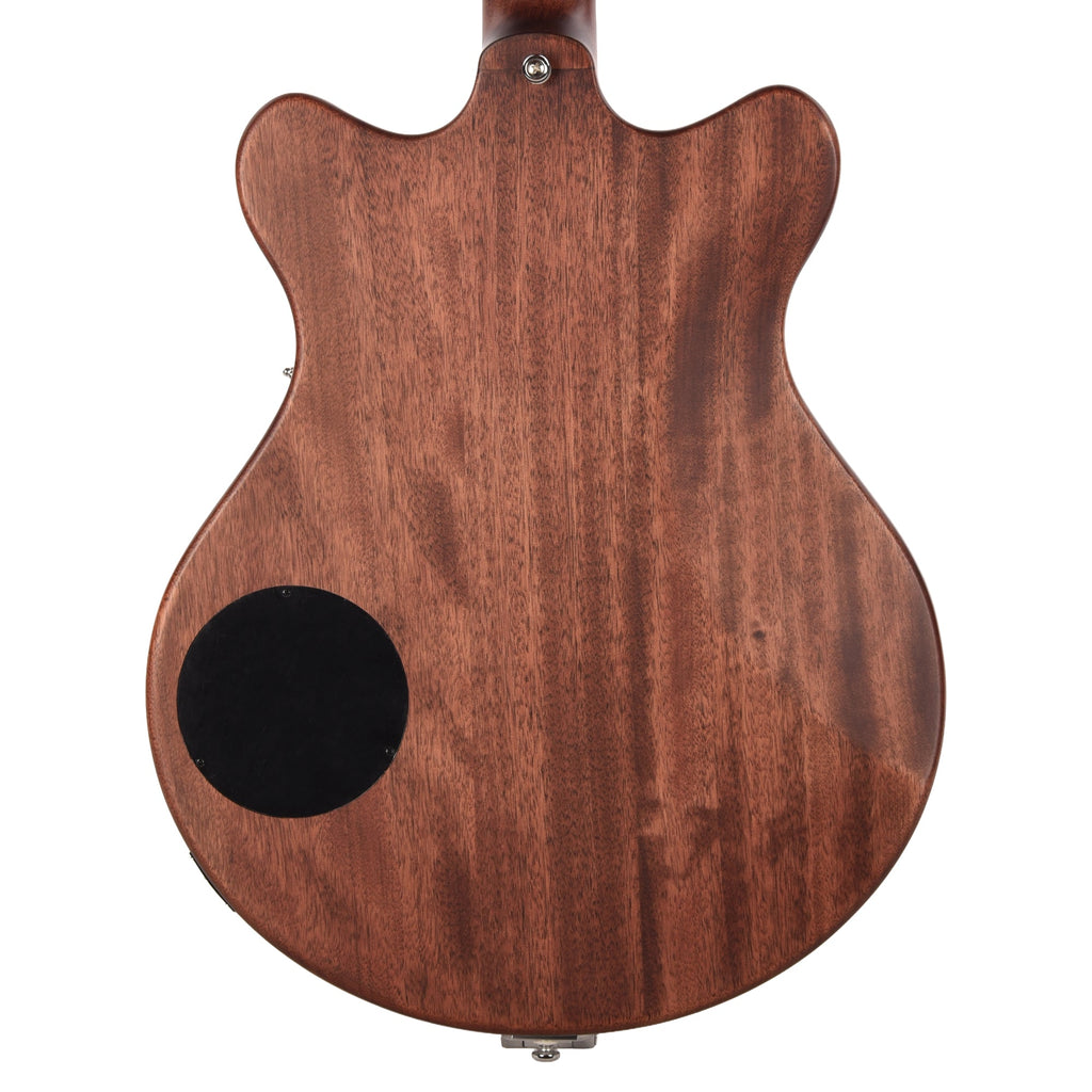 Orangewood Clementine Bigsby Double Cutaway Chambered Electric Guitar Dark Walnut - View 3 | MusicMarket