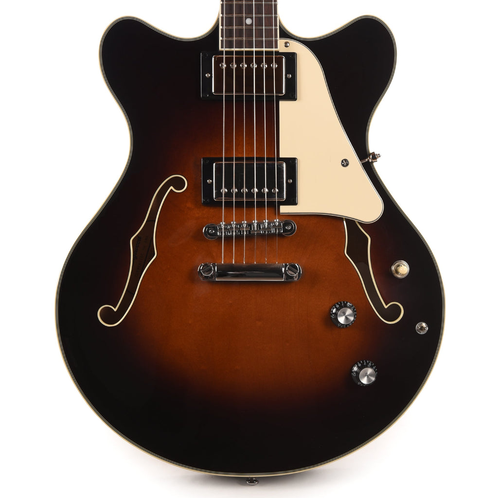 Orangewood Clementine Double Cutaway Chambered Electric Guitar Americano w/ Hardshell Case - View 2 | MusicMarket