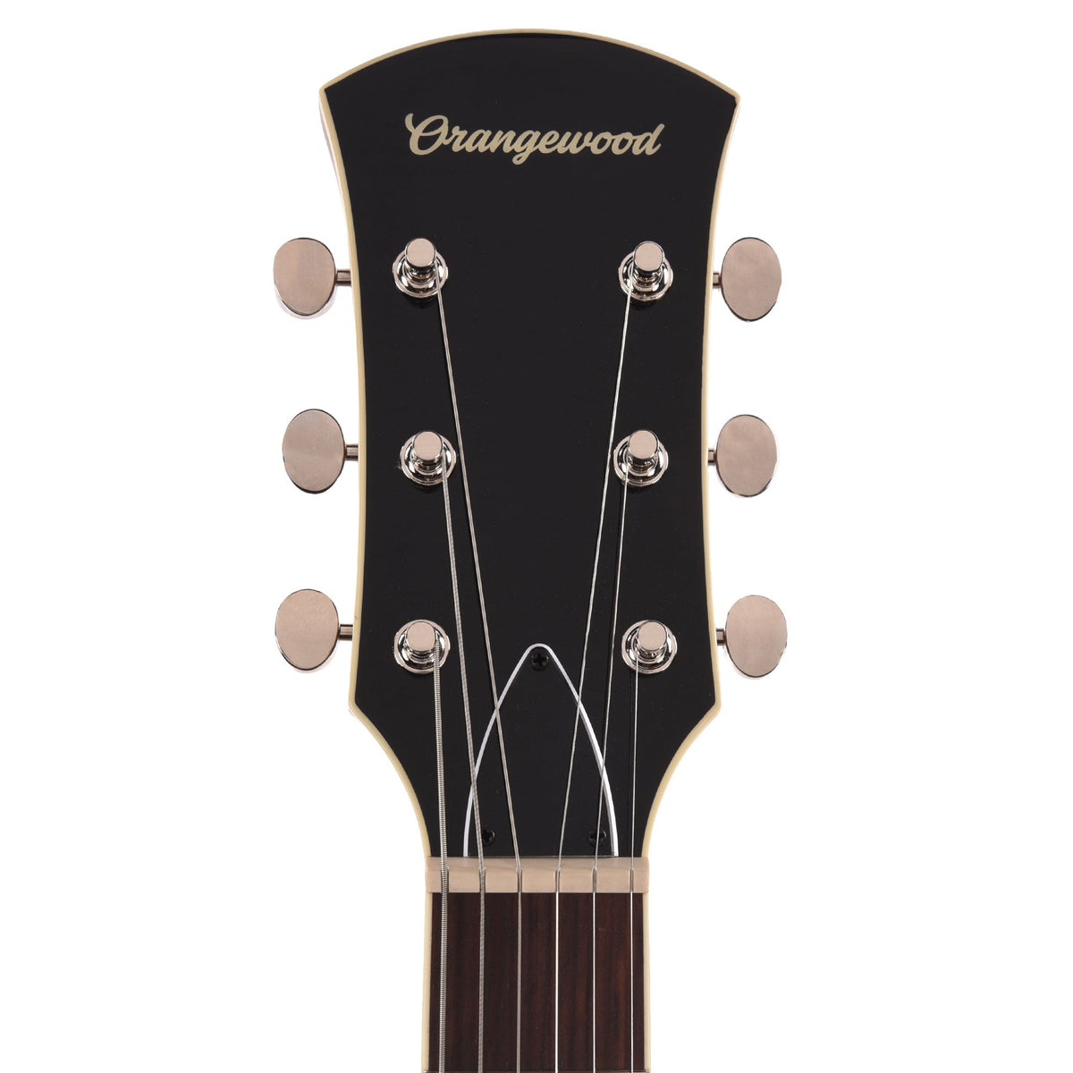 Orangewood Clementine Double Cutaway Chambered Electric Guitar Evergreen - View 6 | MusicMarket
