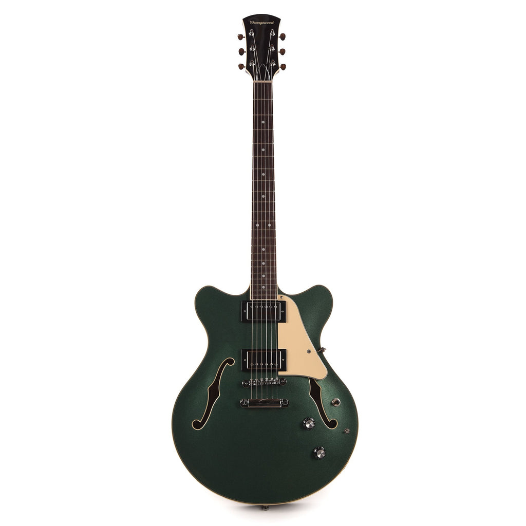 Orangewood Clementine Double Cutaway Chambered Electric Guitar Evergreen - View 4 | MusicMarket