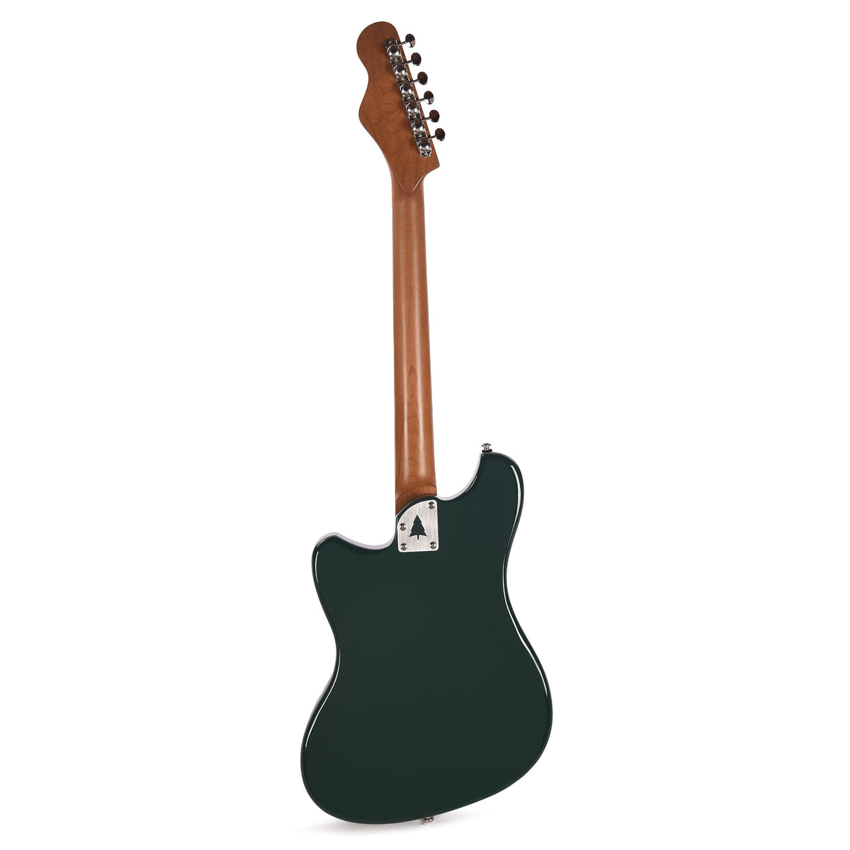 Orangewood Del Sol Standard Chambered Offset Electric Guitar Forest Green - View 5 | MusicMarket