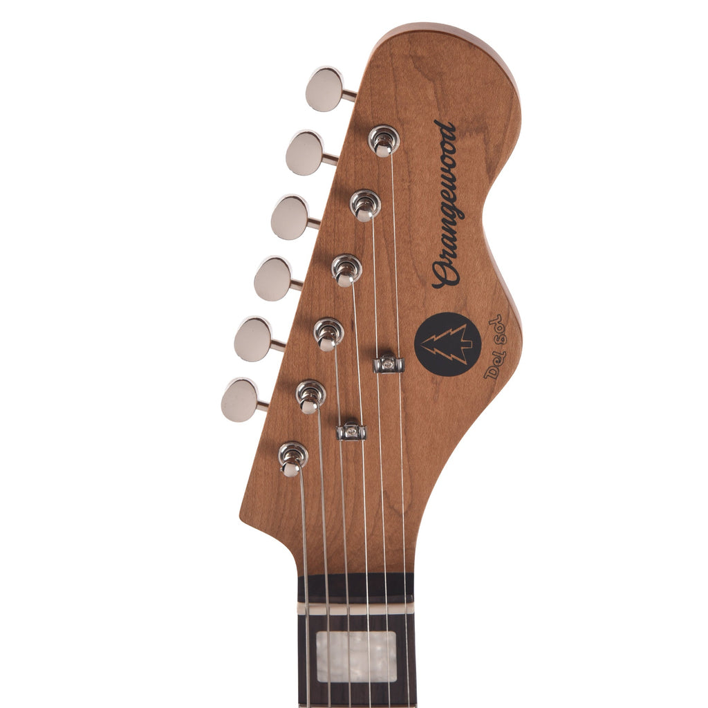 Orangewood Del Sol Standard Chambered Offset Electric Guitar Hermosa Blue - View 6 | MusicMarket