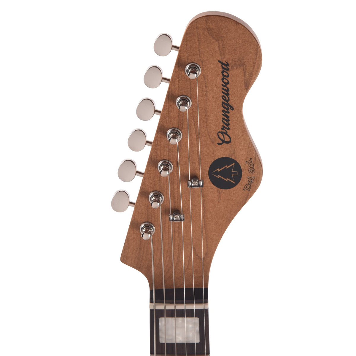 Orangewood Del Sol Standard Chambered Offset Electric Guitar Hermosa Blue - View 6 | MusicMarket