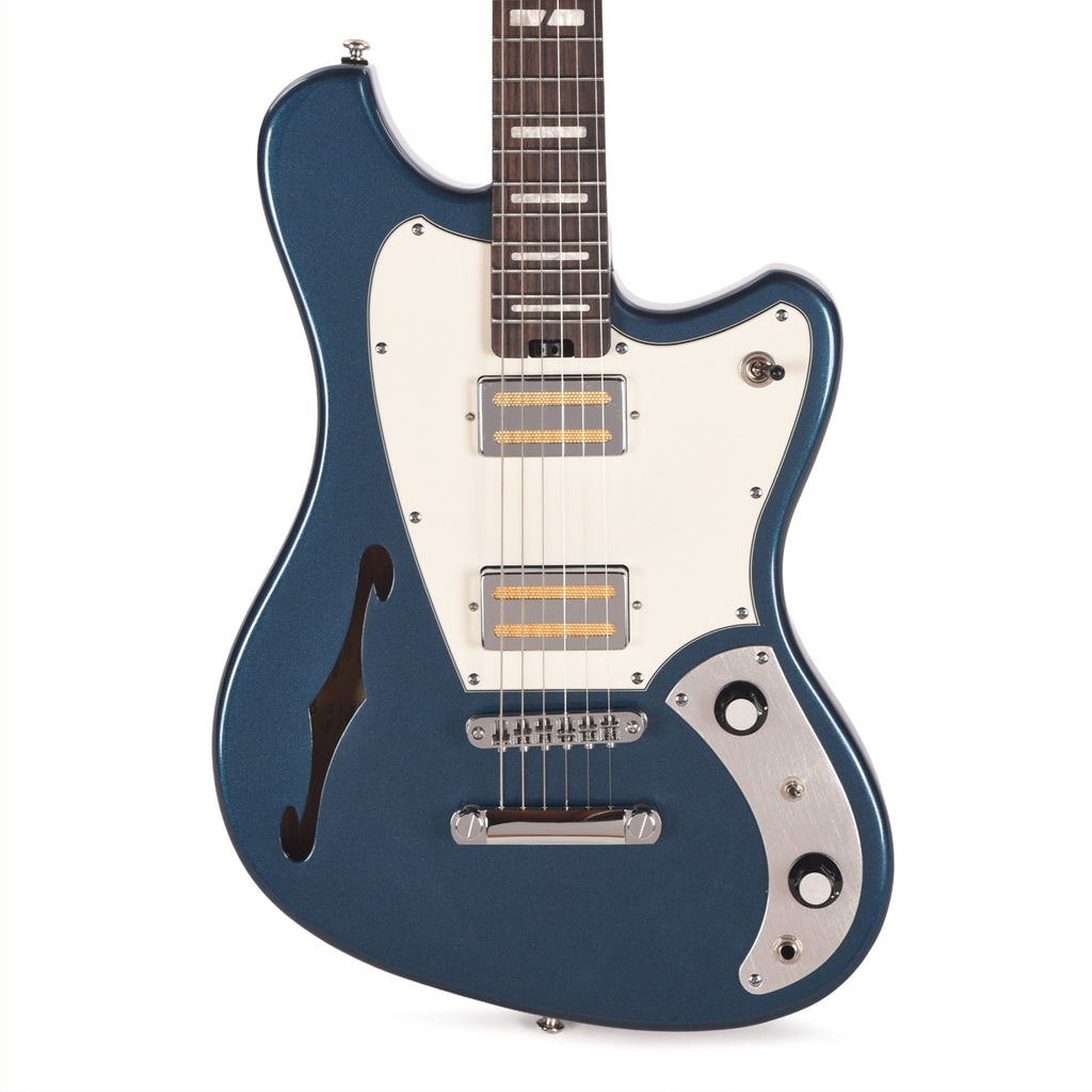 Orangewood Del Sol Standard Chambered Offset Electric Guitar Hermosa Blue - View 2 | MusicMarket