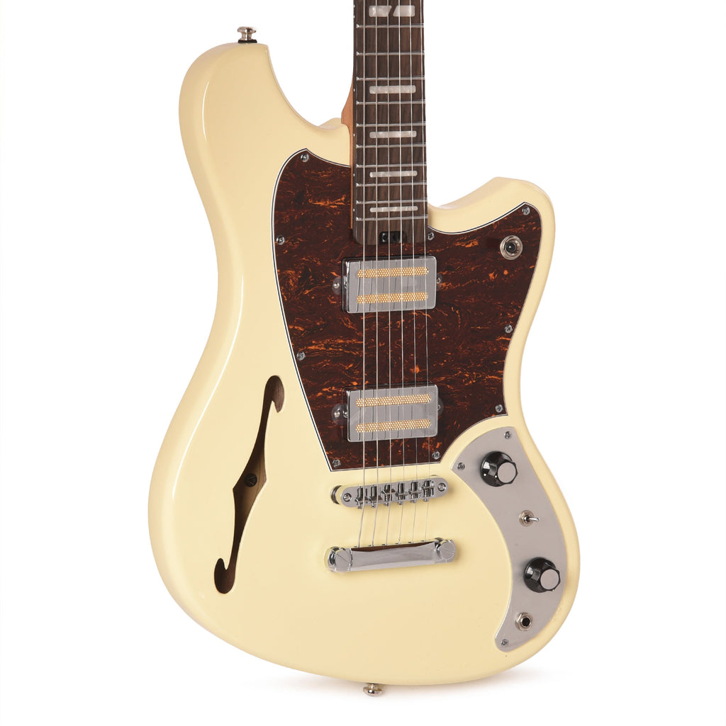 Orangewood Del Sol Standard Chambered Offset Electric Guitar Vanilla Cream - MusicMarket