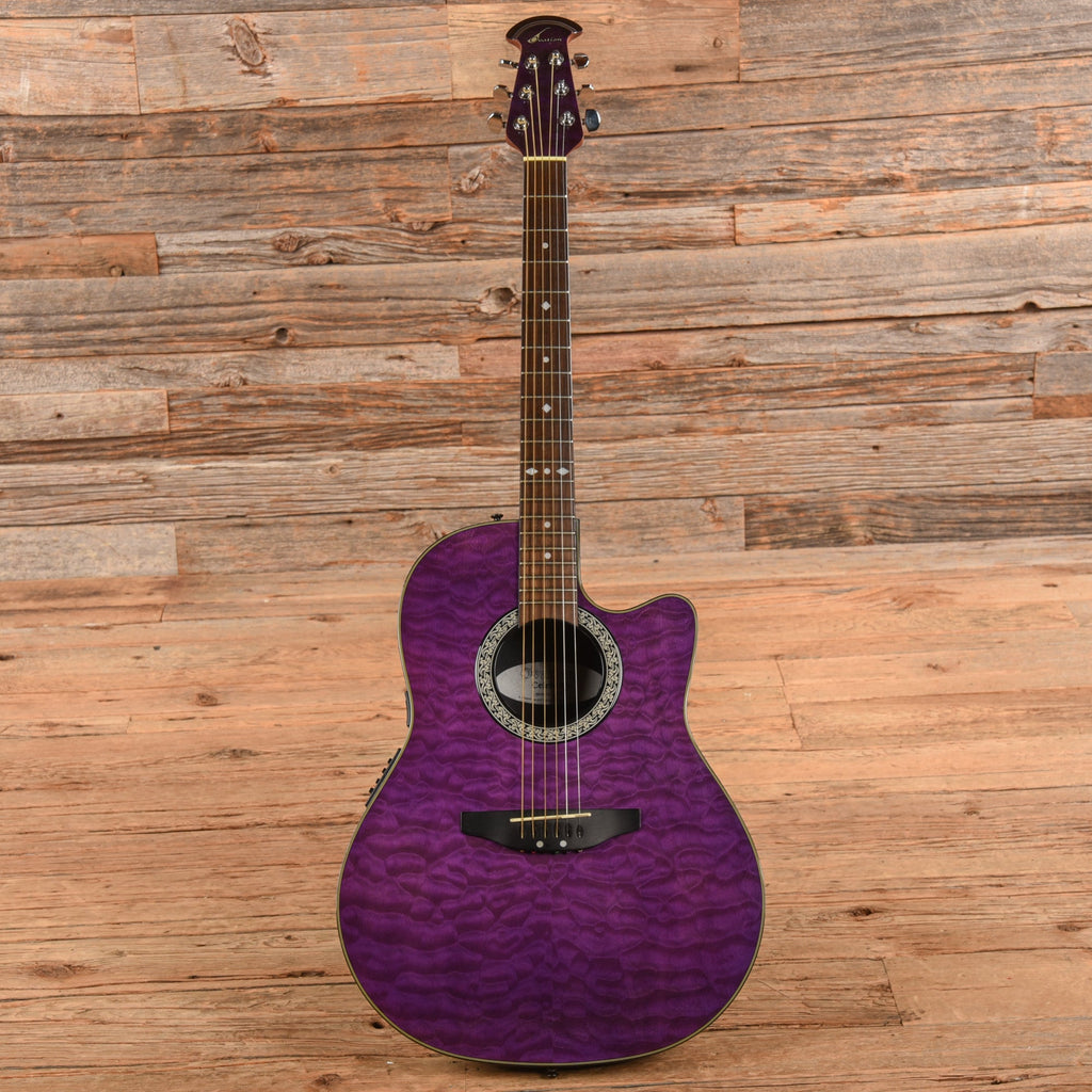 Ovation CK057 Purple - View 4 | MusicMarket