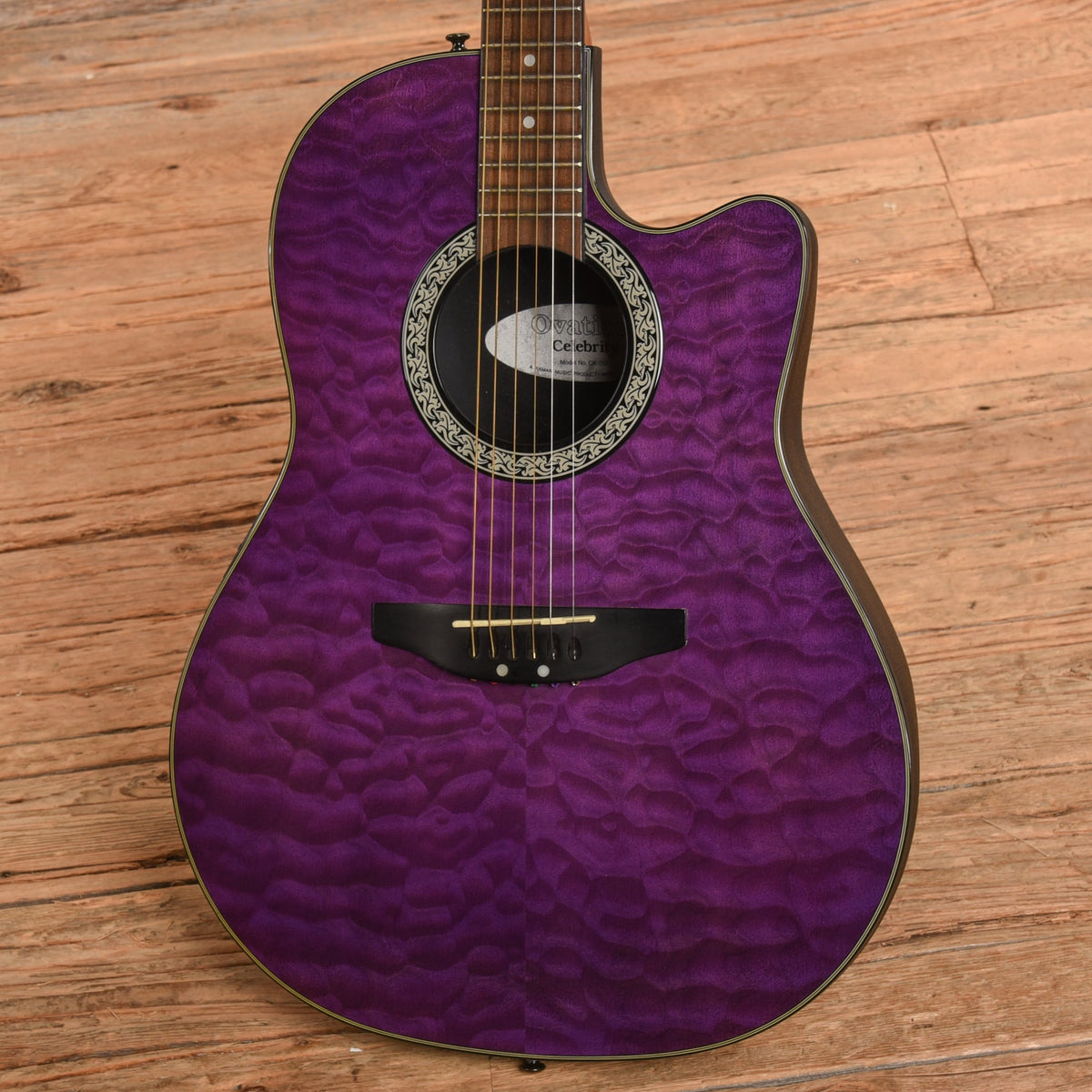 Ovation CK057 Purple - View 2 | MusicMarket
