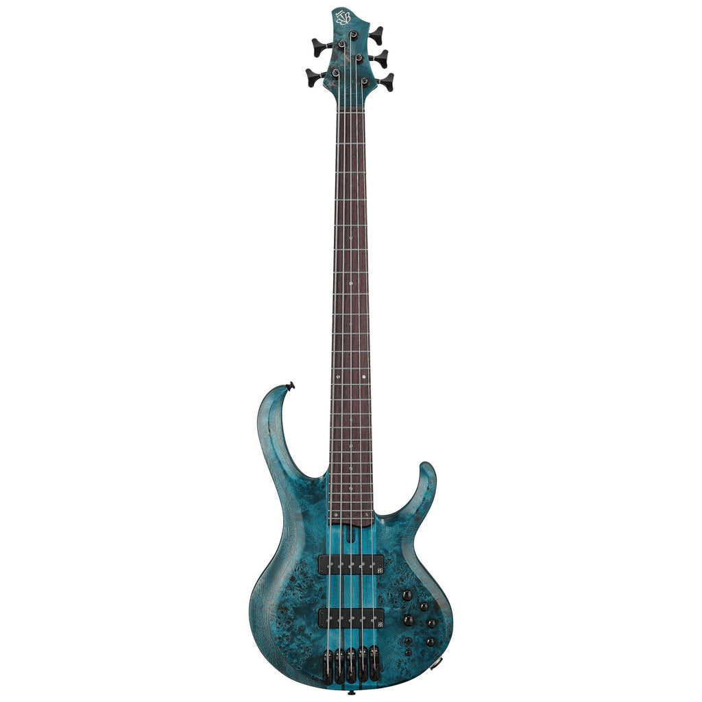 Ibanez BTB945COL BTB Standard 5 String Electric Bass - Cosmic Blue Low Gloss - View 2 | MusicMarket