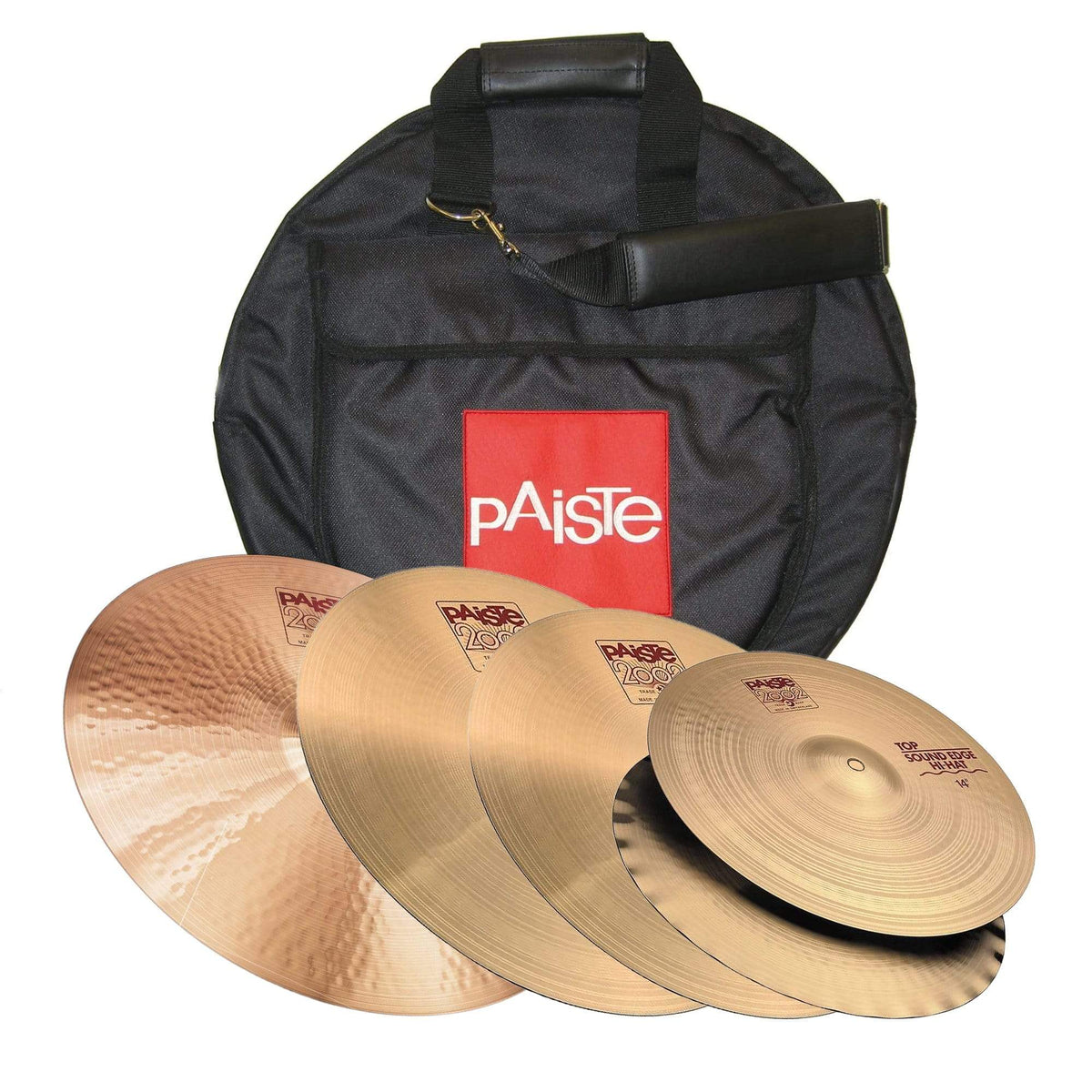 Paiste 2002 John Bonham 15/18/20/24" Cymbal Set w/Cymbal Bag - MusicMarket