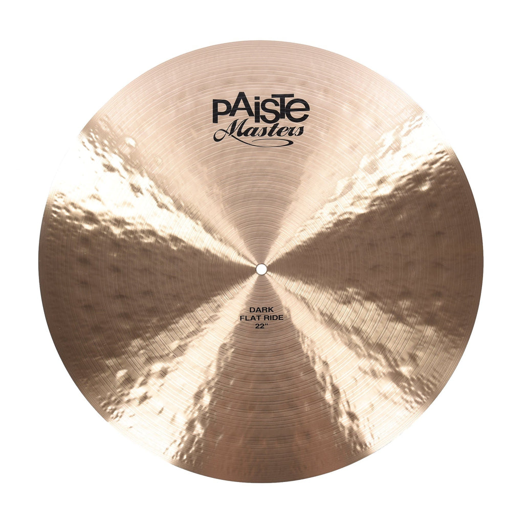 Paiste 22" Masters Dark Flat Ride - MusicMarket