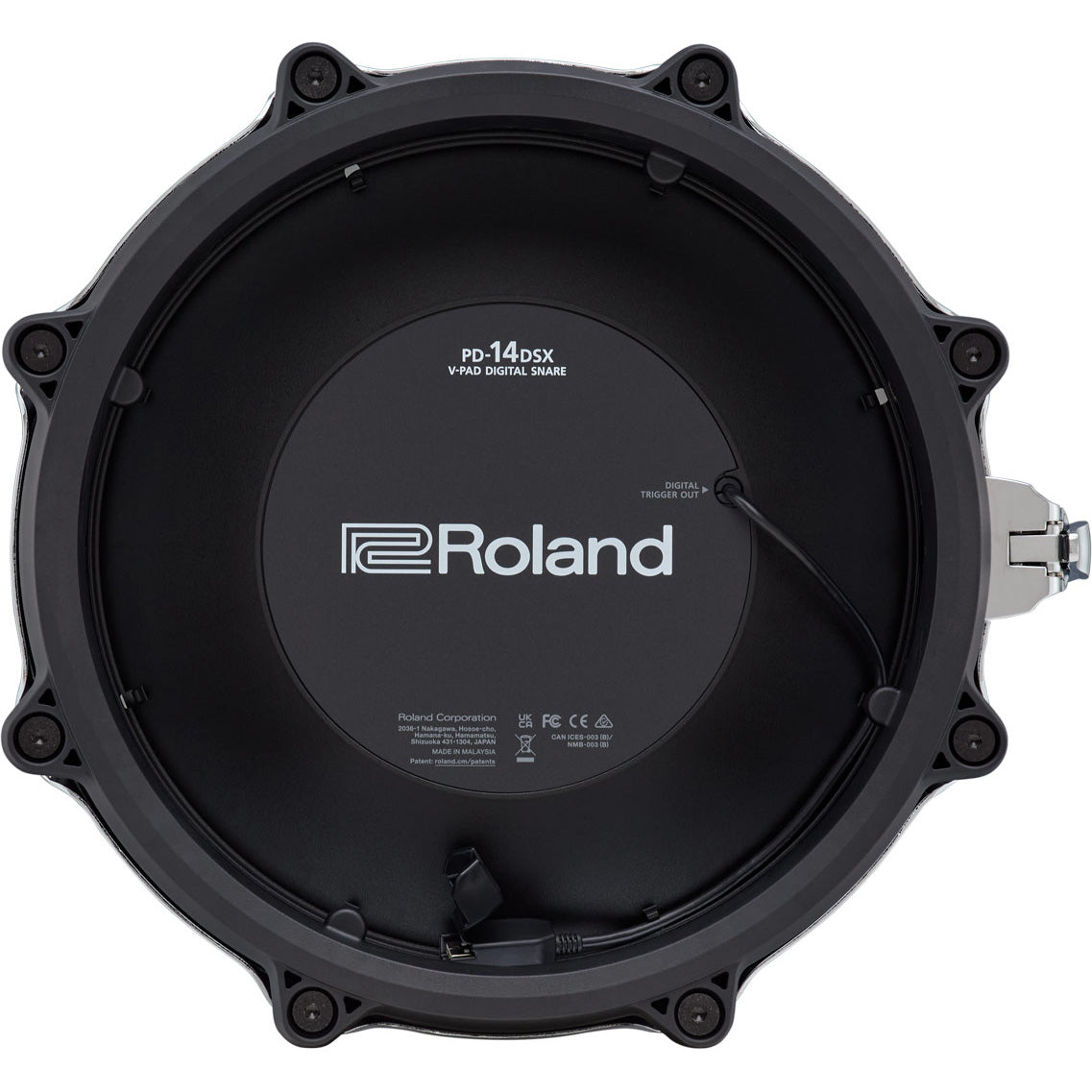 Roland PD-140DSX Digital Snare Pad - View 3 | MusicMarket