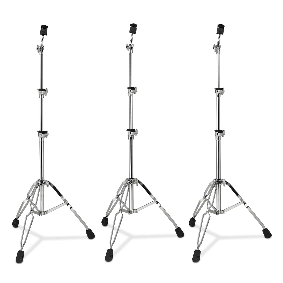 PDP 800 Series CS810 Straight Cymbal Stand (3 Pack Bundle) - MusicMarket