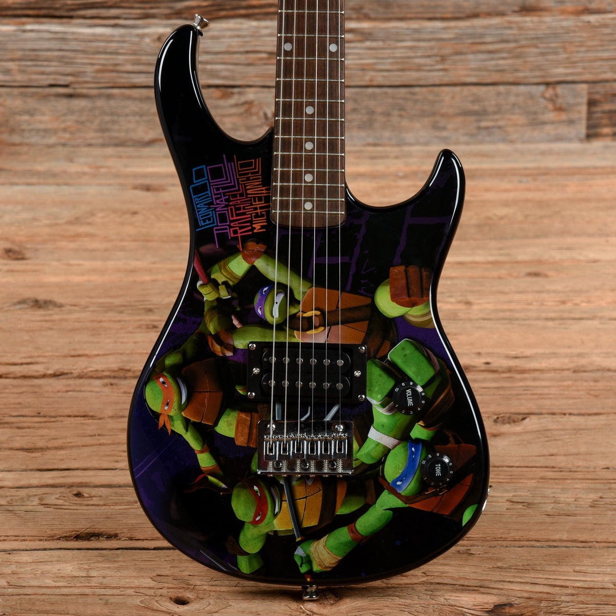 Peavey Rockmaster Black with Ninja Turtle Graphic - MusicMarket