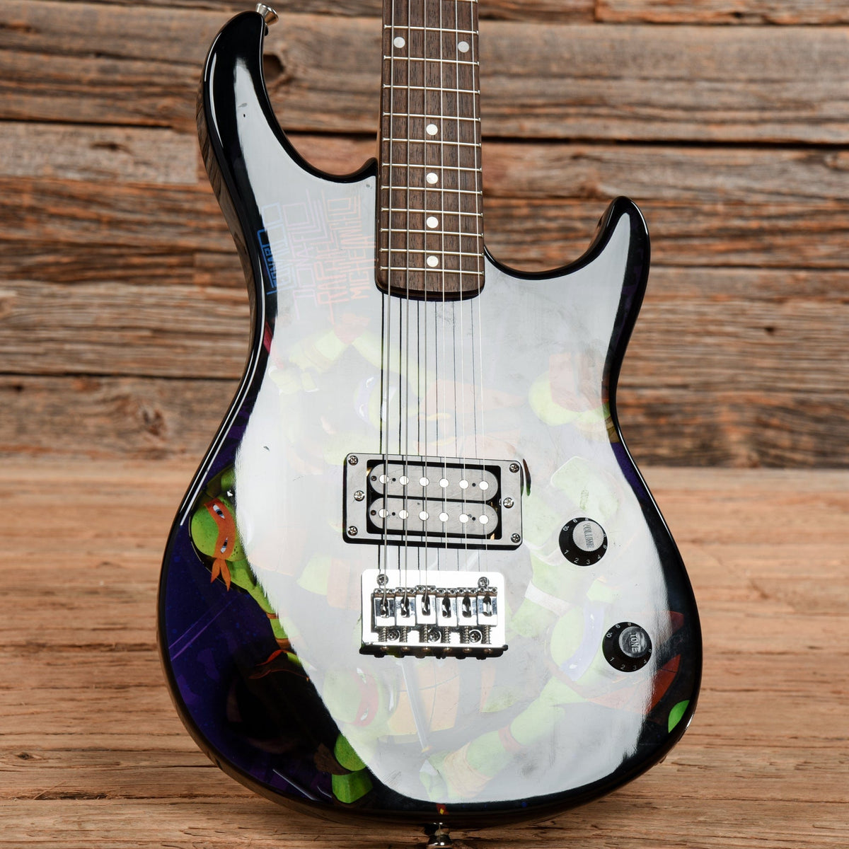 Peavey Rockmaster Black with Ninja Turtle Graphic - View 8 | MusicMarket