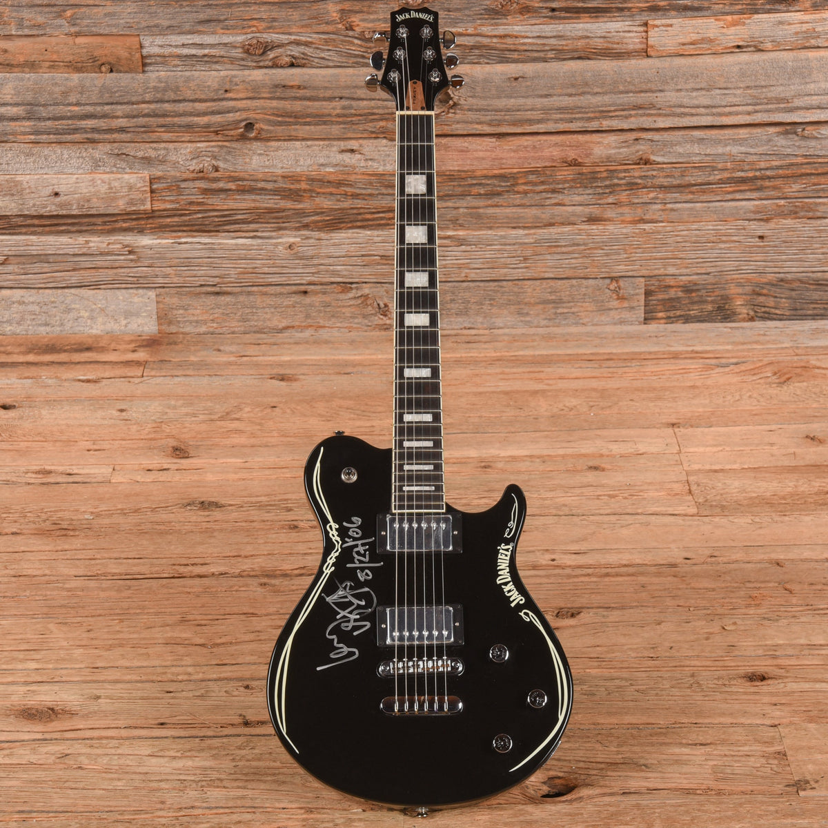 Peavey Custom Shop Electric Guitar Signed by Lemmy Kilmister Black - Zac Brown - View 4 | MusicMarket