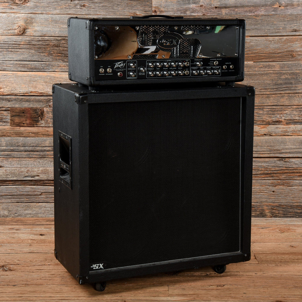Peavey JSX Joe Satriani Signature 120-Watt Guitar Head w/ footswitch and 4x12" Cab - MusicMarket