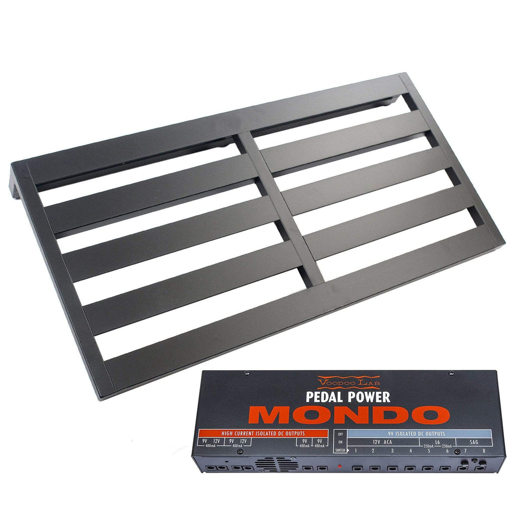 Pedaltrain Classic PRO Pedalboard 32x16 w/Soft Case Bundle w/ Voodoo Lab Pedal Power MONDO Power Supply - MusicMarket