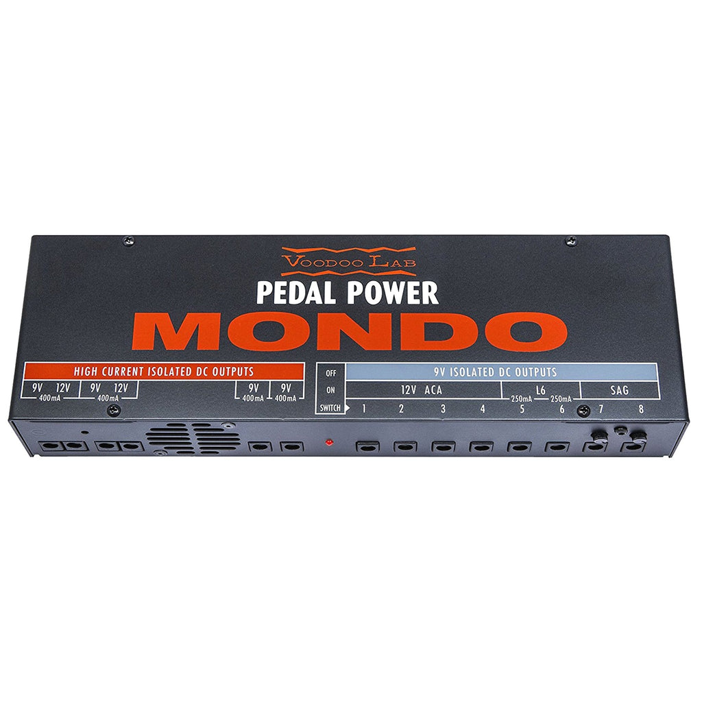 Pedaltrain NOVO 32 Pedalboard 5 Rails 32x14.5 w/Soft Case Bundle w/ Voodoo Lab Pedal Power MONDO Isolated Power