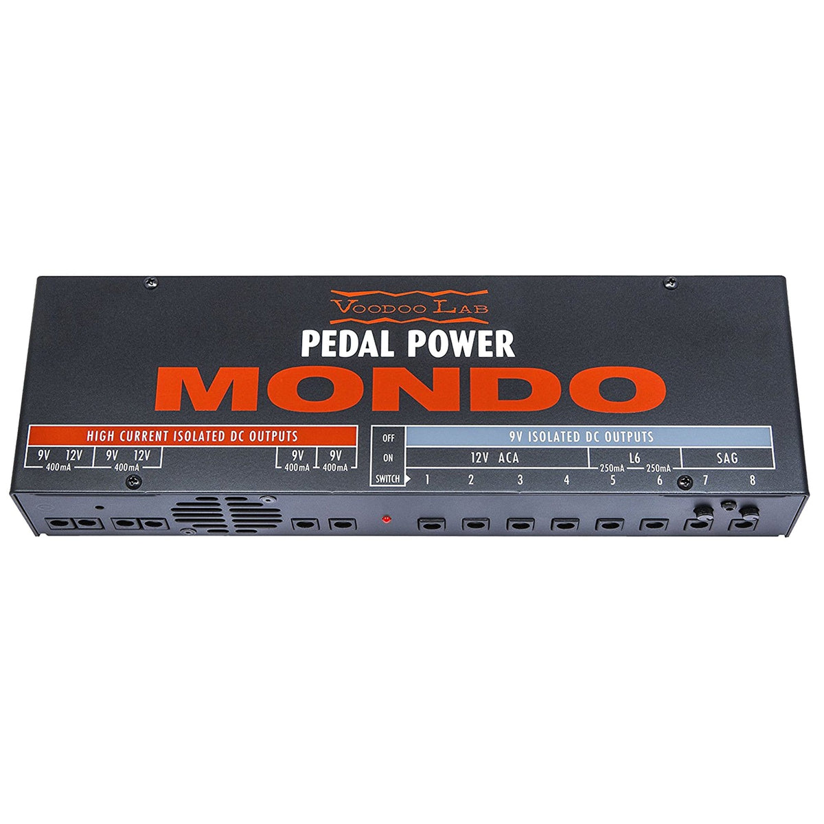 Pedaltrain NOVO 32 Pedalboard 5 Rails 32x14.5 w/Soft Case Bundle w/ Voodoo Lab Pedal Power MONDO Isolated Power