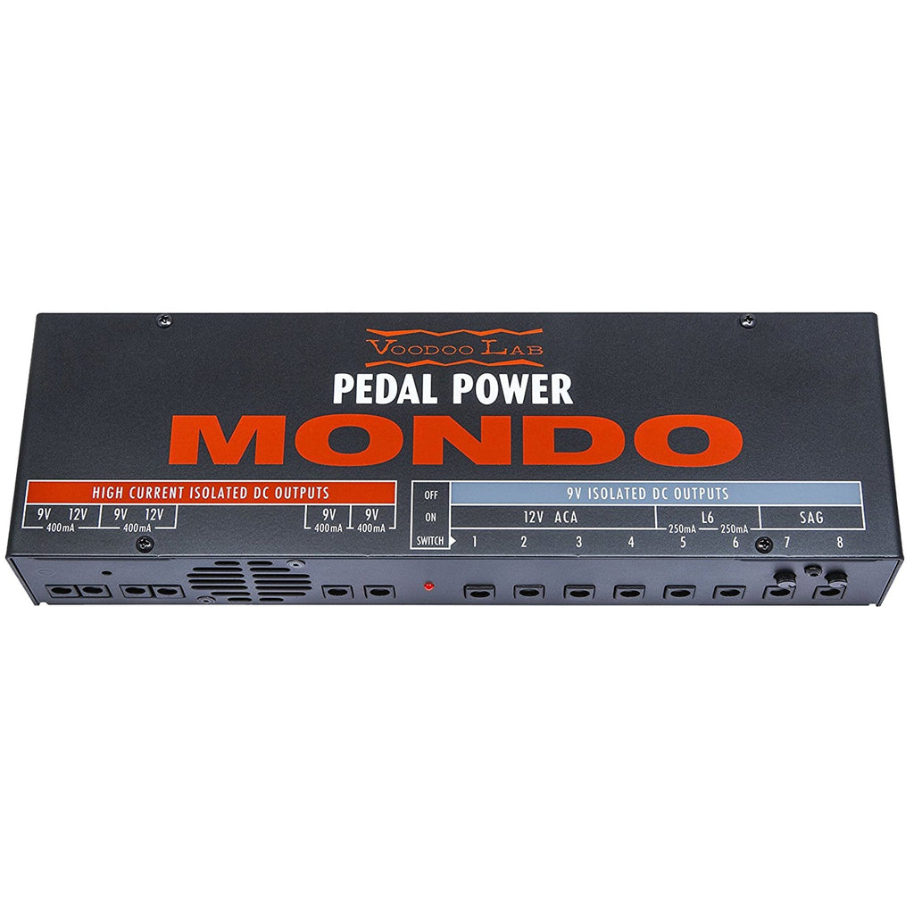 Pedaltrain TERRA Pedalboard 5 Rails 42x14.5 w/Soft Case Bundle w/ Voodoo Lab Pedal Power MONDO Isolated Power