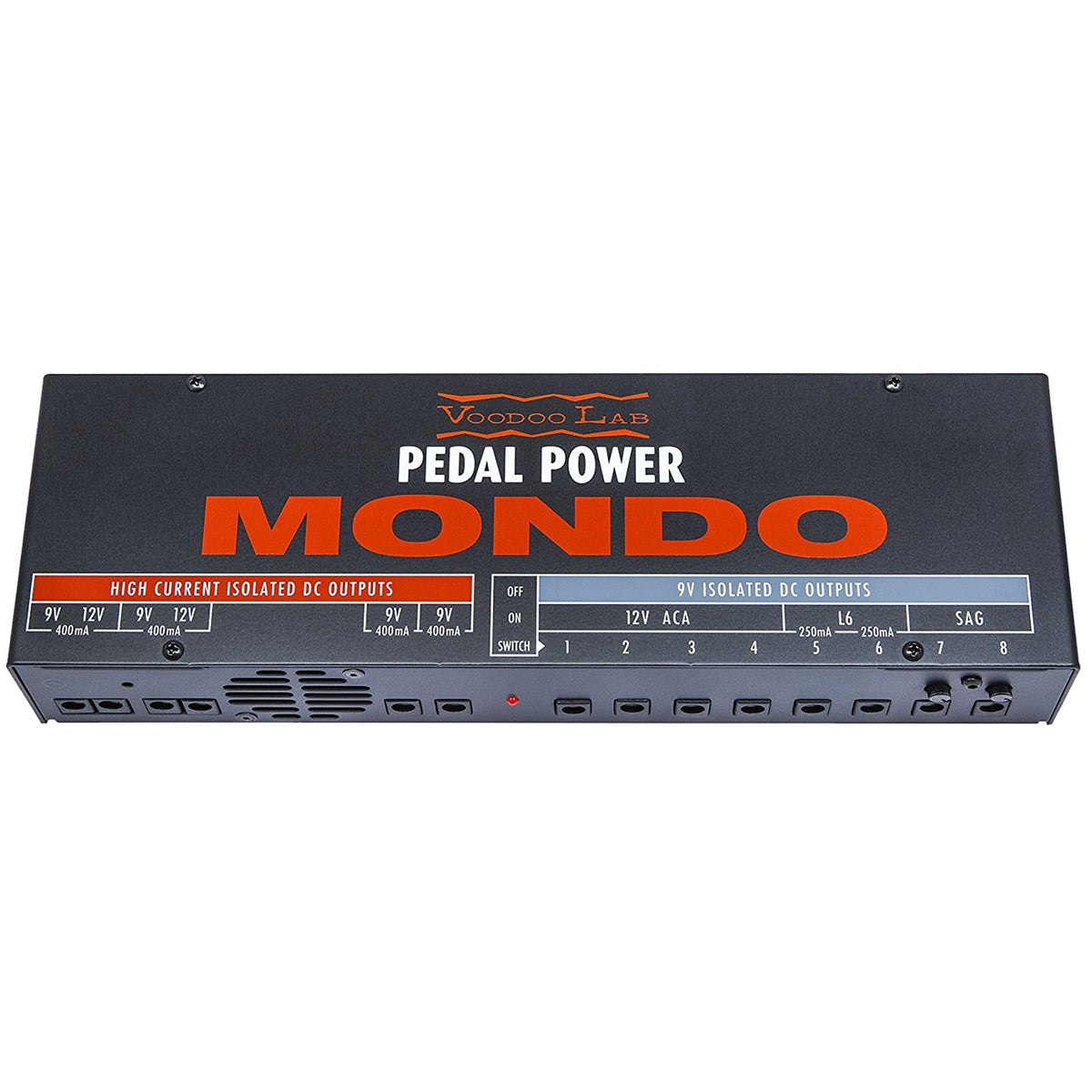 Pedaltrain TERRA Pedalboard 5 Rails 42x14.5 w/Soft Case Bundle w/ Voodoo Lab Pedal Power MONDO Isolated Power