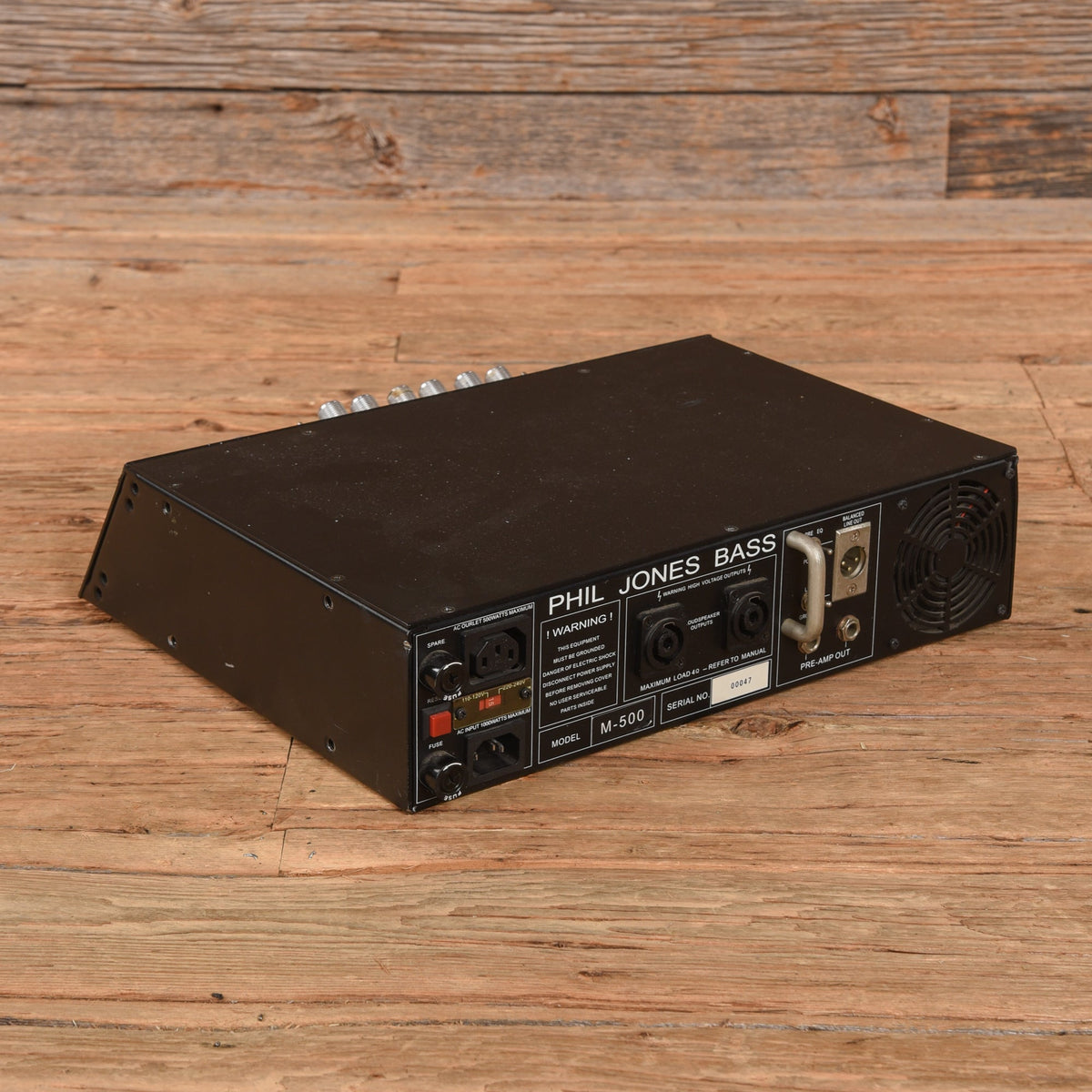 Phil Jones M-500 Bass Amplifier - View 2 | MusicMarket