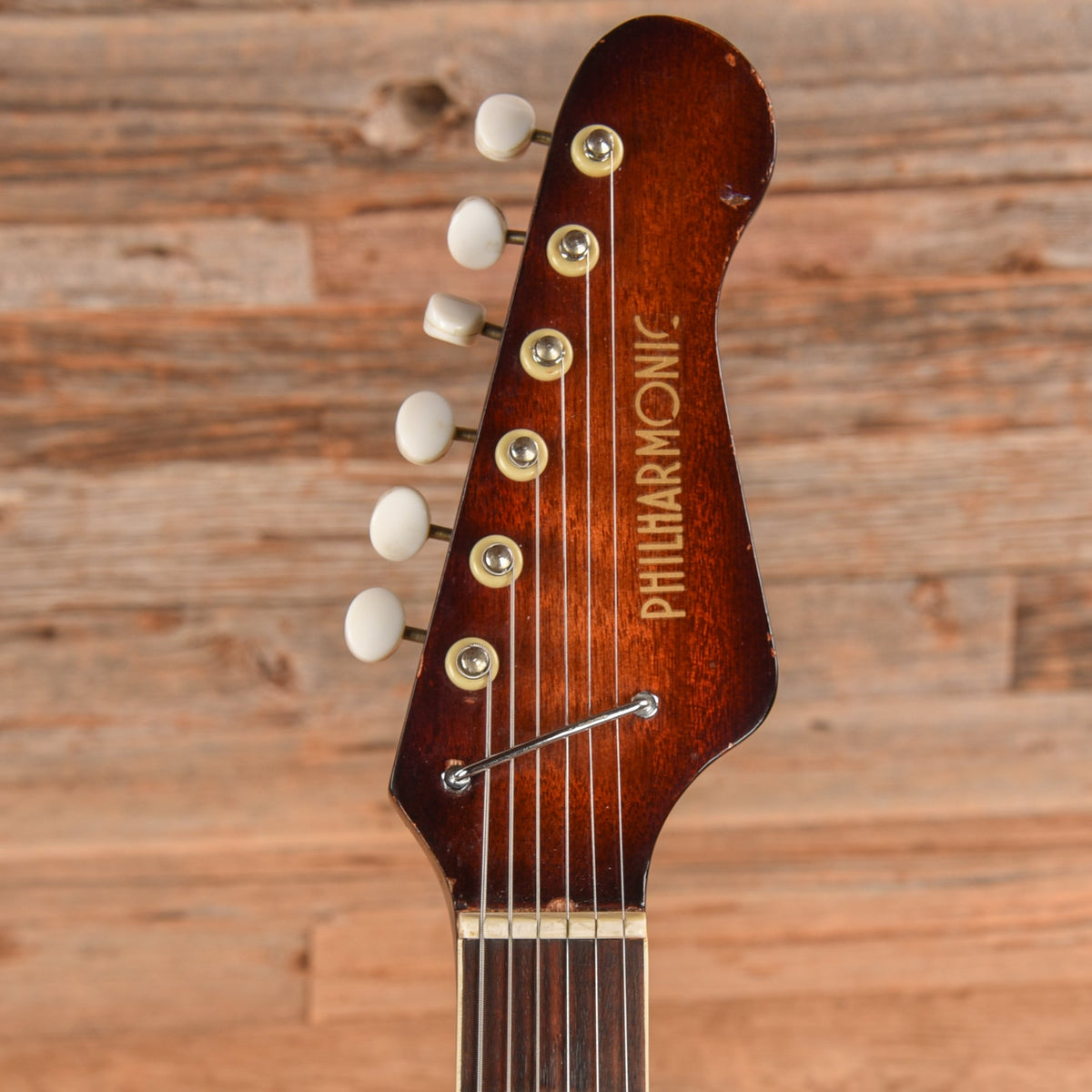 Philharmonic 2-Pickup Electric Solidbody Sunburst 1970s - View 6 | MusicMarket