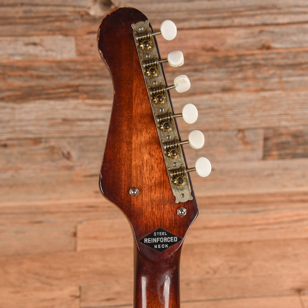 Philharmonic 2-Pickup Electric Solidbody Sunburst 1970s - View 7 | MusicMarket