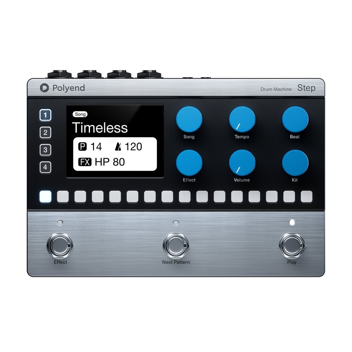 Polyend Step Modern Drum Machine Pedal - MusicMarket