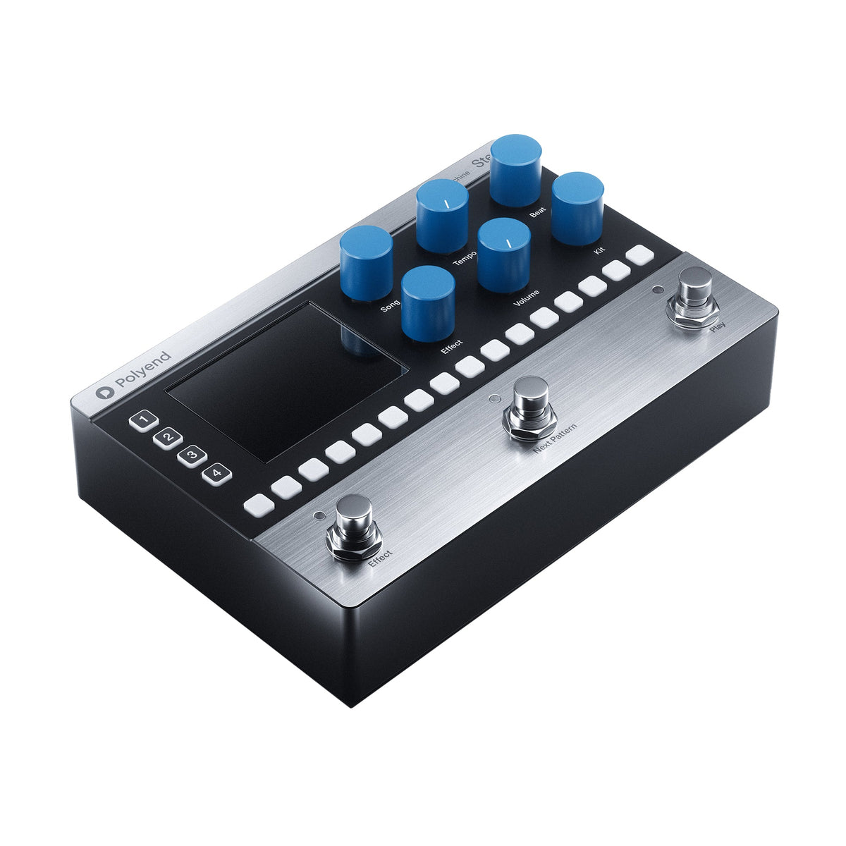Polyend Step Modern Drum Machine Pedal - View 2 | MusicMarket